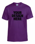 Gildan Adult 50/50 T-Shirt PURPLE