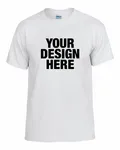 Gildan Adult 50/50 T-Shirt WHITE
