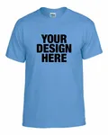 Gildan Adult 50/50 T-Shirt Carolina Blue