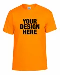 Gildan Adult 50/50 T-Shirt Tennessee Orange