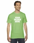 American Apparel Unisex Fine Jersey Short-Sleeve T-Shirt Grass