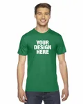 American Apparel Unisex Fine Jersey Short-Sleeve T-Shirt Kelly Green