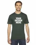 American Apparel Unisex Fine Jersey Short-Sleeve T-Shirt Lieutenant