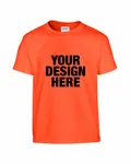 Gildan Youth Heavy Cotton T-Shirt Orange