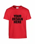 Gildan Youth Heavy Cotton T-Shirt RED