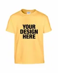 Gildan Youth Heavy Cotton T-Shirt Yellow Haze
