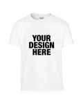 Gildan Youth Heavy Cotton T-Shirt WHITE