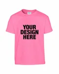 Gildan Youth Heavy Cotton T-Shirt Azalea