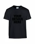 Gildan Youth Heavy Cotton T-Shirt BLACK