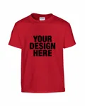 Gildan Youth Heavy Cotton T-Shirt Cardinal Red