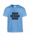 Gildan Youth Heavy Cotton T-Shirt Carolina Blue