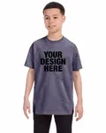 Gildan Youth Heavy Cotton T-Shirt Graphite Heather