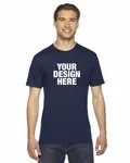 American Apparel Unisex Fine Jersey Short-Sleeve T-Shirt Navy