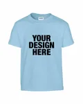 Gildan Youth Heavy Cotton T-Shirt Light Blue