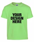 Gildan Youth Heavy Cotton T-Shirt Mint Green