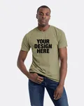 Next Level Apparel Unisex CVC Crewneck T-Shirt Light Olive