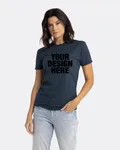 Next Level Apparel Unisex CVC Crewneck T-Shirt Midnight Navy