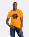 Next Level Apparel Unisex CVC Crewneck T-Shirt Orange