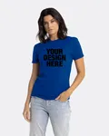 Next Level Apparel Unisex CVC Crewneck T-Shirt ROYAL