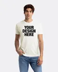 Next Level Apparel Unisex CVC Crewneck T-Shirt WHITE