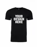 Next Level Apparel Unisex CVC Crewneck T-Shirt BLACK
