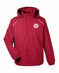 CORE365 Men's Profile Fleece-Lined All-Season Jacket Classic Red