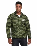 Champion Men's Coach's Jacket Olive Grn Camo