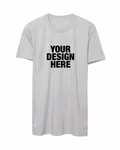 American Apparel Unisex Fine Jersey Short-Sleeve T-Shirt New Silver