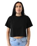 Next Level Apparel Ladies' Ideal Crop T-Shirt BLACK