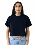 Next Level Apparel Ladies' Ideal Crop T-Shirt Midnight Navy