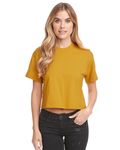 Next Level Apparel Ladies' Ideal Crop T-Shirt Antique Gold