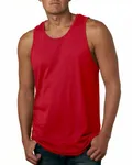 Next Level Apparel Men's Cotton Tank RED