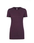 Next Level Apparel Ladies' CVC T-Shirt Plum