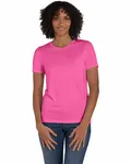 Hanes Ladies' Cool DRI with FreshIQ Performance T-Shirt Wow Pink