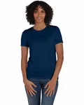 Hanes Ladies' Cool DRI with FreshIQ Performance T-Shirt Navy