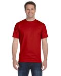 Hanes Men's Tall Beefy-T Deep Red