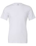 Bella + Canvas Unisex Made In The USA Jersey T-Shirt WHITE