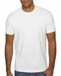 Next Level Apparel Men's Sueded Crew WHITE