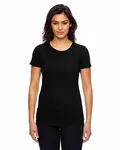 Gildan Ladies' Triblend T-Shirt BLACK