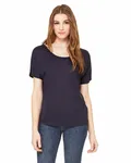 Bella + Canvas Ladies' Slouchy T-Shirt Midnight