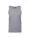 Next Level Apparel Men's Cotton Tank Heather Gray