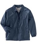Harriton Adult Nylon Staff Jacket Navy