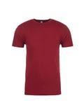 Next Level Apparel Men's Sueded Crew Cardinal