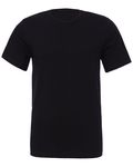 Bella + Canvas Unisex Made In The USA Jersey T-Shirt BLACK
