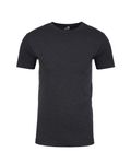 Next Level Apparel Men's Sueded Crew Heather Charcoal