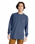 Comfort Colors Adult Heavyweight RSLong-Sleeve Pocket T-Shirt Midnight