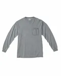 Comfort Colors Adult Heavyweight RSLong-Sleeve Pocket T-Shirt Granite