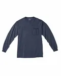 Comfort Colors Adult Heavyweight RSLong-Sleeve Pocket T-Shirt Denim