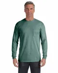Comfort Colors Adult Heavyweight RSLong-Sleeve Pocket T-Shirt Light Green