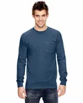 Comfort Colors Adult Heavyweight RSLong-Sleeve Pocket T-Shirt TRUE NAVY